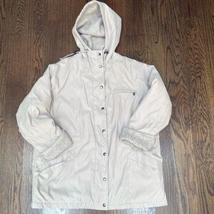 Nordstrom Hooded All Around Hooded Jacket Petite Medium